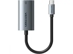 Мережева карта Vention USB Type-C to RJ-45 Gray (CFPHB) - мініатюра 3