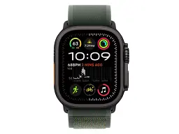 Ремешок Apple Trail Loop Green - Black Titanium Finish для Watch 44/45/46/49mm - S/M (MYQ33) - миниатюра 2