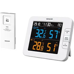 Метеостанція Sencor білий (SWS8600SH) - мініатюра 4