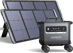 Зарядна станція Ugreen GS-2200 2400W 2048Wh LiFePO4 (15357) - мініатюра 2