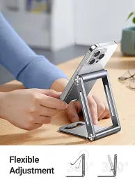 Тримач для телефона Ugreen LP263 Phone Holder with Roller Silver (80708) - мініатюра 3