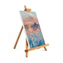 Мольберт настільний бук 44×25×44(76) см висота полотна до 70см SINOART (6924309000544) - мініатюра 4