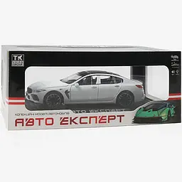 Колекційна металева модель автомобіля АвтоЕксперт BMW M8 Manhart MH8 800 з інерцією, світлом та звуком 1:24 - мініатюра 5