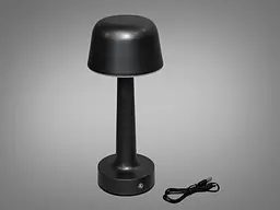 Світильник настільний LED Diasha 50819-1GR, 5W, сірий, димер, сучасний стиль - мініатюра 4