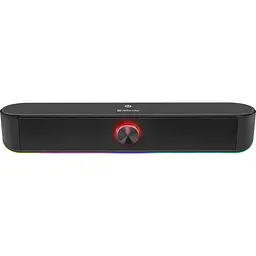Акустична система 2.0 Defender Саундбар Z10 6Вт, Bluetooth/USB, LED чорна - мініатюра 4