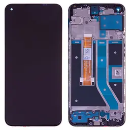 Дисплей для OnePlus Nord N100, чорний, з рамкою, High