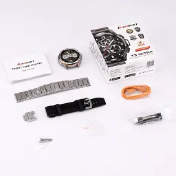 Смарт-годинник Kospet Tank T3 Ultra Special Edition Original тактичний silver (16991) - мініатюра 2
