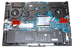 Вентилятор Asus кулер (СPU Fan 5V) для моделей ноутбука TUF Gaming A16 FX617XT, FX617NS, FX617XS, FX617NT, FX617NSR, FX617NTR (13NR0EQ0M02021) - мініатюра 4