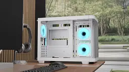 Корпус AeroCool P300C-G-WT-v1 (ACCS-PN02033.21) White без БЖ - мініатюра 9