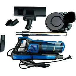 Пилосос ручний Domotec MS-4402 колбовий без мішка 2000W синій (MS-4402_1325) - мініатюра 2