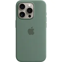 Чохол Silicone Case with MagSafe для Apple iPhone 15 Pro Cypress AAA [93263]
