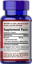 Натуральна добавка Puritan's Pride Maca 1000 mg Exotic Herb for Men 60 капсул - мініатюра 2