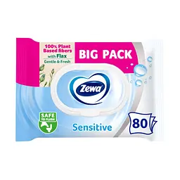 Туалетний папір Zewa Pure без аромату 80 шт. (7322541395050)