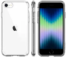 Чохол Spigen Ultra Hybrid для iPhone 7 8 SE 2020 SE 2022 Прозорий 042CS20927 - мініатюра 9