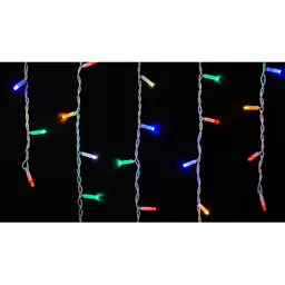 Гірлянда Delux ICICLE flash 75LED 2 х 0.7 м мульти/білий IP44 EN (90012956)