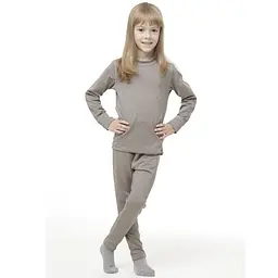 Термофутболка Turbat Yeti Top Kids 116 Сірий - мініатюра 3