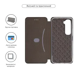 Чохол-книжка ArmorStandart G-Case для Infinix Hot 60 5G Black - мініатюра 3