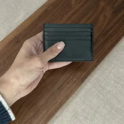 Кредитниця Tony Perotti Натуральна шкіра Cortina 5043 nero (90168) Чорна - мініатюра 6