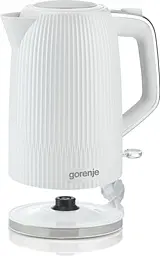 Gorenje Електрочайник 1.7л, Strix-контроль, білий матовий - мініатюра 7