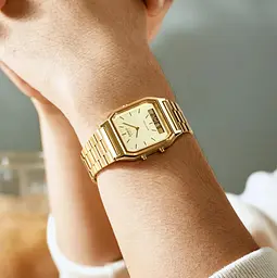 Наручний годинник CASIO AQ-230GA-9DMQYES Vintage (унісекс) - мініатюра 5