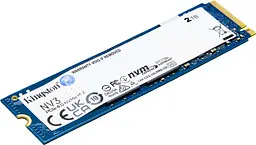 Накопичувач SSD Kingston NV3 M.2 2280 PCIe 4.0 x4 NVMe 3D TLC 2TB (SNV3S/2000G) - мініатюра 2