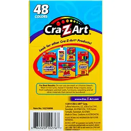 Крейда воскова Cra-Z-Art легкозмивна 48 шт. (10276CRA) - мініатюра 10