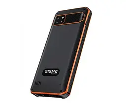 Смартфон Sigma X-treme PQ56 6/128 ГБ 10000 мАч чорно-оранжевий (4827798338025) - мініатюра 4