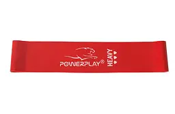 Резинка для фітнесу PowerPlay 4114 Mini Power Band 1.2 мм Heavy Червона (11 кг) (PP_4114_Red_Heavy) - мініатюра 3