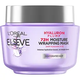 Маска-филлер L'Oreal Paris Elseve Hyaluron Plump для волос, нуждающихся в увлажнении и объеме 300 мл