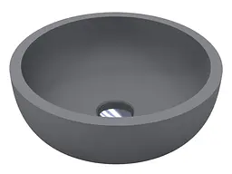 Умивальник Miraggio Mark 375 mirastone gray Сірий 0002681