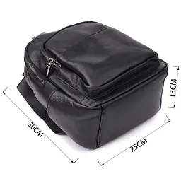 Жіночий рюкзак з натуральної шкіри Vintage 25х30х13 см sum0027382 - мініатюра 3