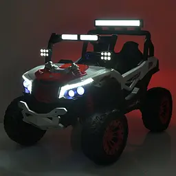 Дитячий електромобіль Джип M 6349EBLR-5(24V) до 30 кг - мініатюра 6