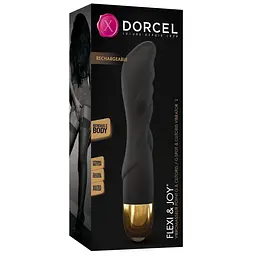 Вібратор Dorcel Flexi Joy 21 см чорний - мініатюра 6