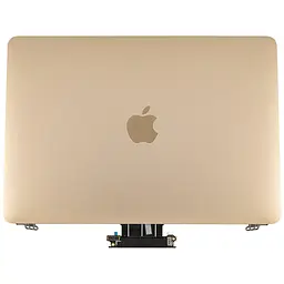 Кришка + Матриця в зборі для ноутбука Apple A1534 (2016-2017) Золотистий 100% (AASP) - мініатюра 2