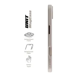 Чехол Apple iPhone 17 Air, Unit MagSafe, серый, прозрачный, магсейф, противоударный, магнитный, панель-накладка с поддержкой MagSafe, с поддержкой беспроводной зарядки, TPU+PC, защита всего корпуса, ударопрочный, ArmorStandart (ARM86309) - мініатюра 3