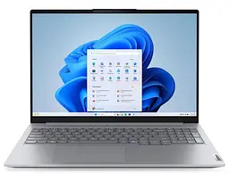 Ноутбук Lenovo 16 ThinkBook 16-G9 WUXGA IPS/Intel 5-210H/16GB/512SSD/UMA/DOS/Gray (21US005URA) - мініатюра 2