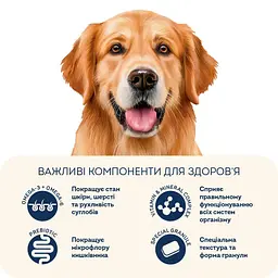 Сухий корм для собак Dog Adult Maxi, здорова шкіра та блиск шерсті, з індичкою та лососем 3 кг - мініатюра 4