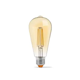 Лампочка Videx Filament ST64FA 10W E27 2200K бронза (VL-ST64FA-10272) - мініатюра 2