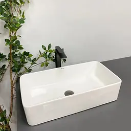 Умивальник VBI Paterno white накладний VBI-012609, Білий