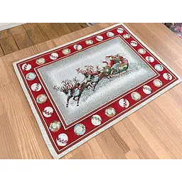 Серветка Lefard Home Textile гобеленова новорічна з люрексом 35х45 см (716-006) - мініатюра 2