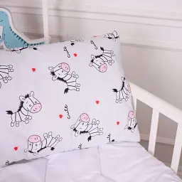 Подушка антиалергенна MirSon Kids Time 20-0040 Cute white zebra 40х60 см (2200009669323) - мініатюра 2