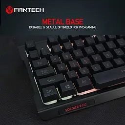 Ігрова клавіатура Fantech Soldier K612 з механічними перемикачами та RGB підсвічуванням (23826-01_829) - мініатюра 5