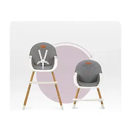 Стілець для годування MoMi Reki 2в1 Grey (KRKA00034) - мініатюра 6