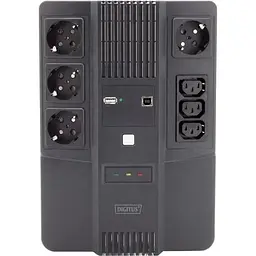 Лінійно-інтерактивний ДБЖ Digitus All-in-One 800VA/480W (DN-170111) - мініатюра 2