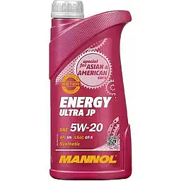 Олива моторна Mannol Energy Ultra JP 5W-20, 1 л (183598)