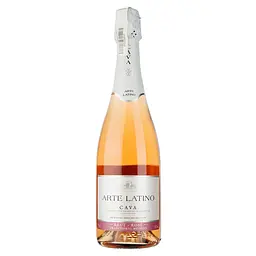 Вино ігристе Arte Latino Cava Brut Rose, рожеве, сухе, 11,5%, 0,75 л