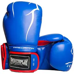 Перчатки боксерские PowerPlay PP 3018 Blue - 16 унций