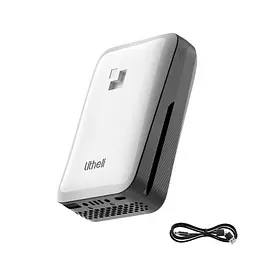 Універсальна зарядна батарея Litheli U20 20000mAh 45W 4А Fast Charge (Сірий) - мініатюра 2