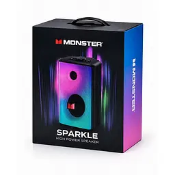 Акустика Monster Sparkle M172 (MS22119) IPX5 BT5.3, 40/80W, USB/AUX/TF, 3-18h - мініатюра 2