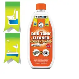 Рідина-концентрат очищувач для біотуалету Thetford Duo Tank Cleaner 0.8 л (8710315995473) - мініатюра 4